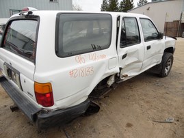 1995 TOYOTA 4RUNNER SR5 WHITE 2.4L MT 4WD Z18133